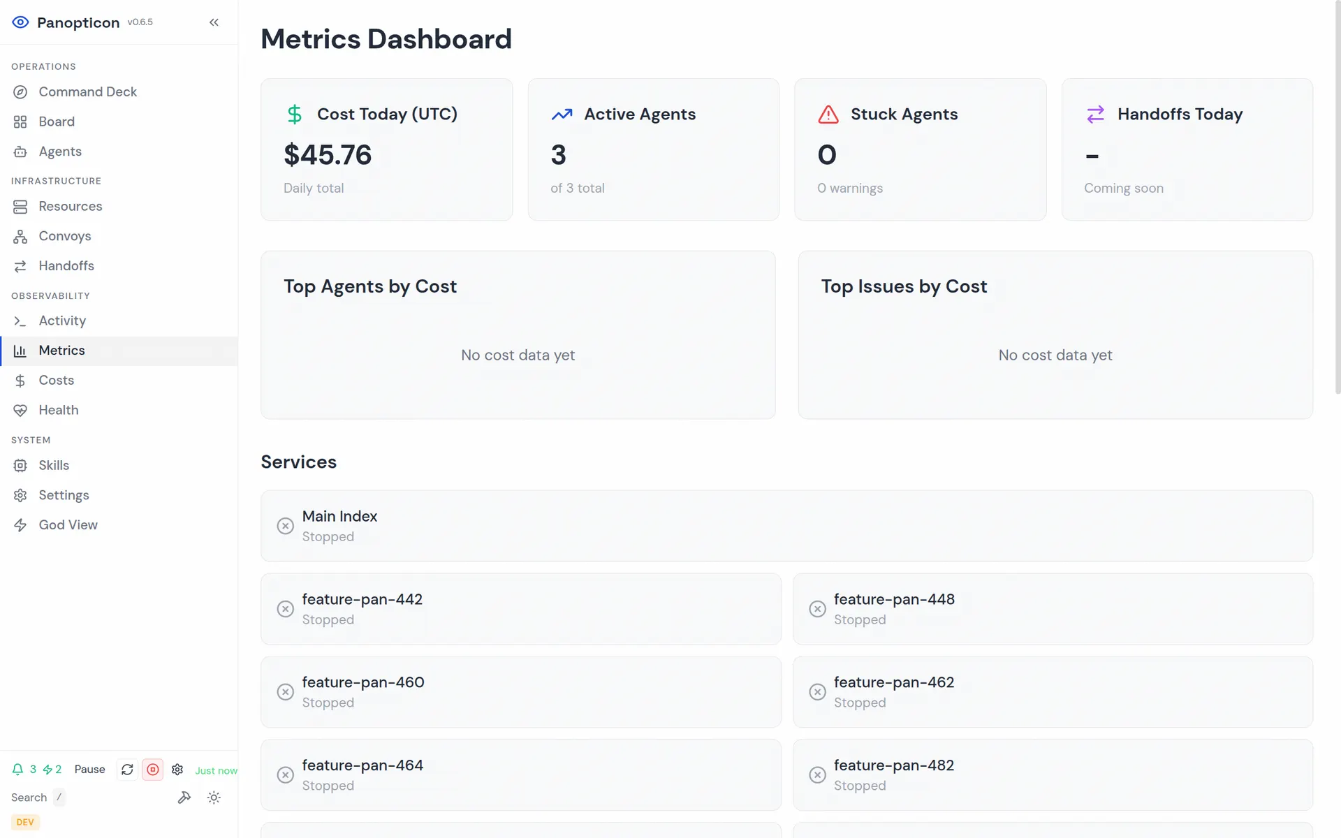 Metrics